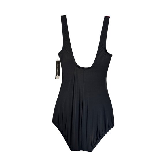 Swim Solutions One Piece Tummy Control Coral Size 10 Padded NWT - Picture 14 of 16